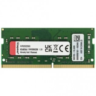Модуль памяти для ноутбука DDR4 KINGSTON 8Gb PC25600 3200MHz CL22 SR x8 <KVR32S22S8/8> 7564