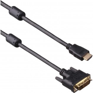 Кабель Exegate HDMI-DVI-D ExeGate EX-CC-HDMIF-DVIM-0.15 (19F/25M, 0,15м, позолоченные контакты) <EX294675RUS> 7594