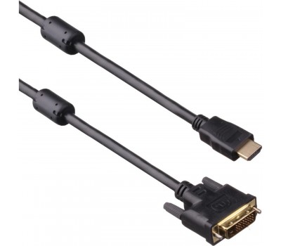 Кабель Exegate HDMI-DVI-D ExeGate EX-CC-HDMIF-DVIM-0.15 (19F/25M, 0,15м, позолоченные контакты) <EX294675RUS> 7594