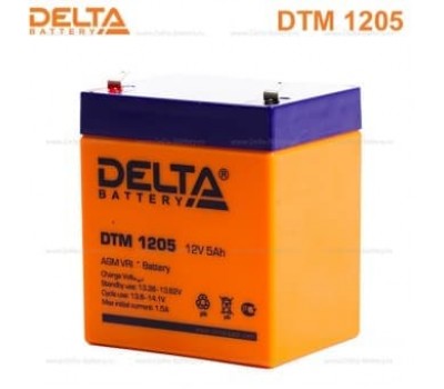 Аккумулятор DELTA DTM 1205 (12V 5Ah) 766