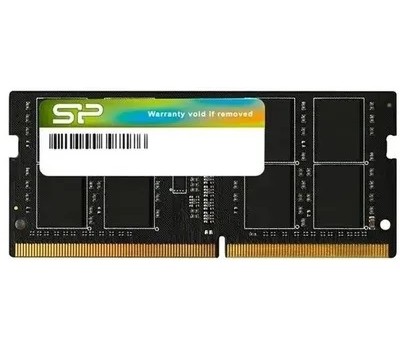 Модуль памяти для ноутбука DDR4 Silicon Power 16GB DDR4 3200MHz SP016GBSFU320B02 PC4-25600 CL22 SO-DIMM 260-pin 1.2В single rank Ret <SP016GBSFU320B02> 7711