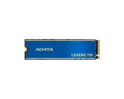 Твердотельный накопитель SSD PCI-E x4 A-DATA 512Gb LEGEND 700 PCIe NVMe 3D NAND M.2 2280 (R2000/W1600MB/s) радиатор Blue  [ALEG-700-512GCS] 7727