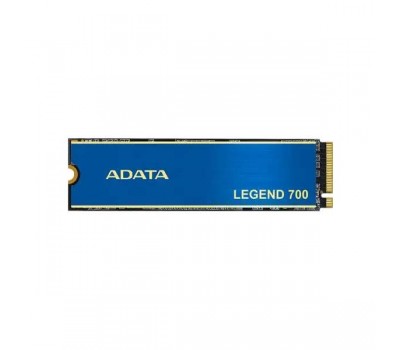Твердотельный накопитель SSD PCI-E x4 A-DATA 512Gb LEGEND 700 PCIe NVMe 3D NAND M.2 2280 (R2000/W1600MB/s) радиатор Blue  [ALEG-700-512GCS] 7727