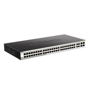 Коммутатор D-Link DGS-1210-52/F1A L2 управляемый WebSmart с 48 портами 10/100/1000Base-T и 4 портами 1000Base-X SFP 7811