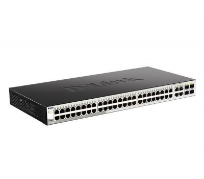 Коммутатор D-Link DGS-1210-52/F1A L2 управляемый WebSmart с 48 портами 10/100/1000Base-T и 4 портами 1000Base-X SFP 7811
