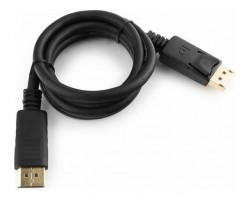 Кабель DisplayPort 1м, 20M/20M, черный, экран, пакет(CC-DP-1M) <CC-DP-1M> GEMBIRD 7825