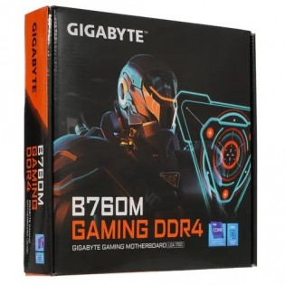 Материнская плата MB Socket 1700 GIGABYTE B760M GAMING DDR5 2xDDR5 mATX AC`97 8ch(7.1) 2.5Gg RAID+VGA+HDMI+DP <B760M GAMING> 7896