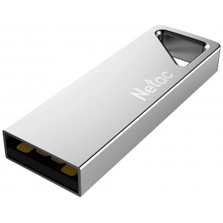 Флеш Диск USB 2.0 NETAC 8Gb U326 <NT03U326N-008G-20PN> металлическая плоская 7969