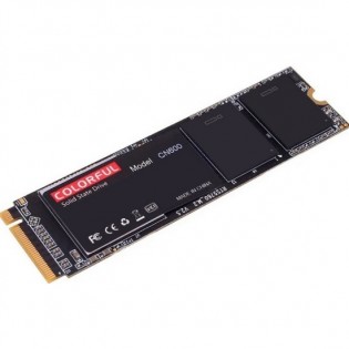 Твердотельный накопитель SSD M.2  PCI-E Colorful CN600 512GB Gen3x4 with NVMe, 3200/1700, 3D NAND, oem <CN600 512GB DDR(OEM)> 8089
