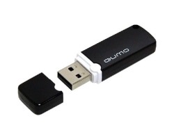 Флеш Диск USB 2.0 QUMO 16Gb Optiva 02 черный корпус (QM16GUD-OP2-black) 8103