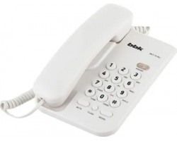 Телефон проводной BBK bkt-74 белый 8114