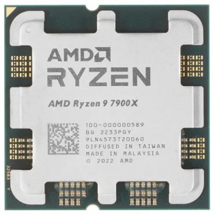 Процессор Ryzen 9 Socket AM5 AMD 7900X 4.7GHz (4.7GHz/AMD Radeon) OEM <100-000000589> 8138