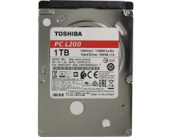 Жесткий диск HDD 2.5  SATA-III TOSHIBA 1Tb HDWL110UZSVA L200 Slim 5400 128Mb 971